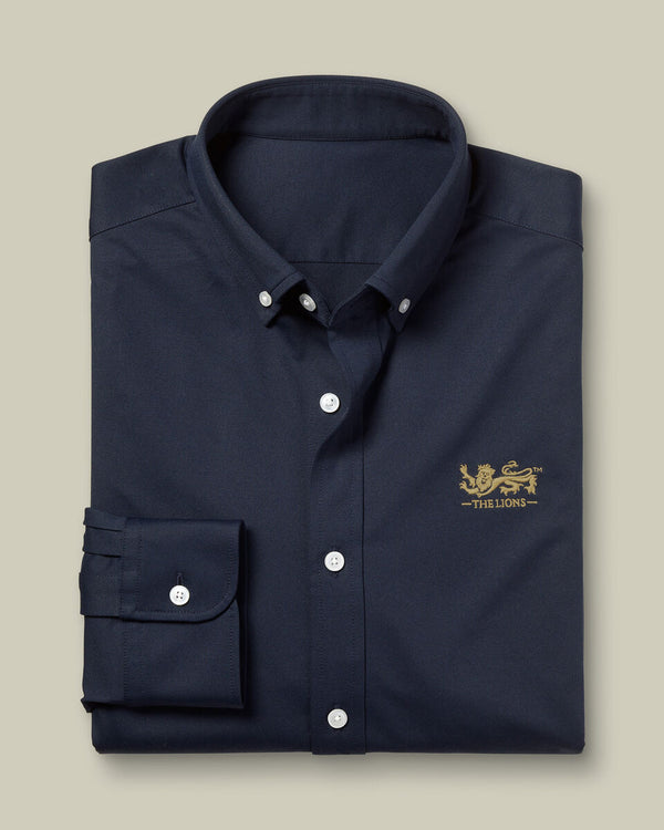 The Lions Performance Stretch Jersey Shirt - Navy