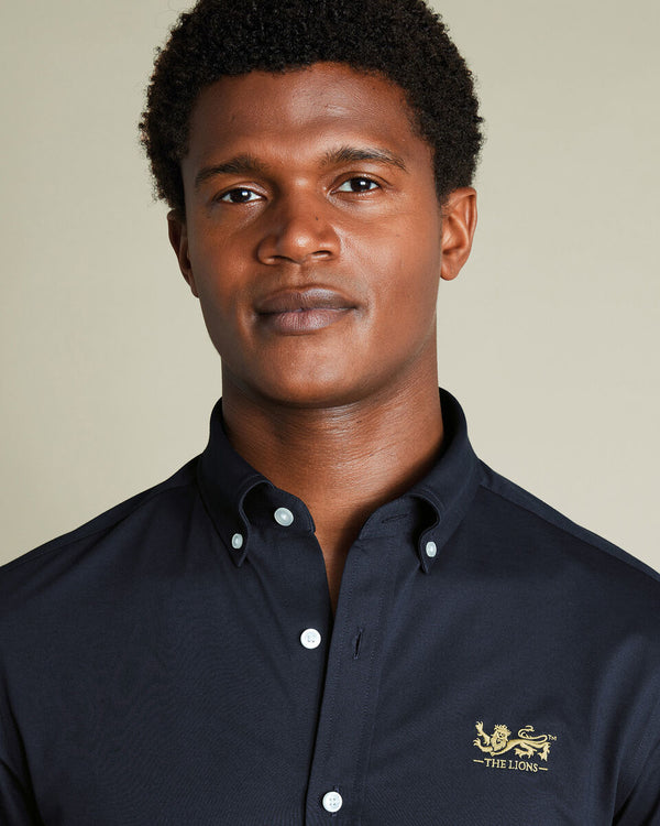 The Lions Performance Stretch Jersey Shirt - Navy