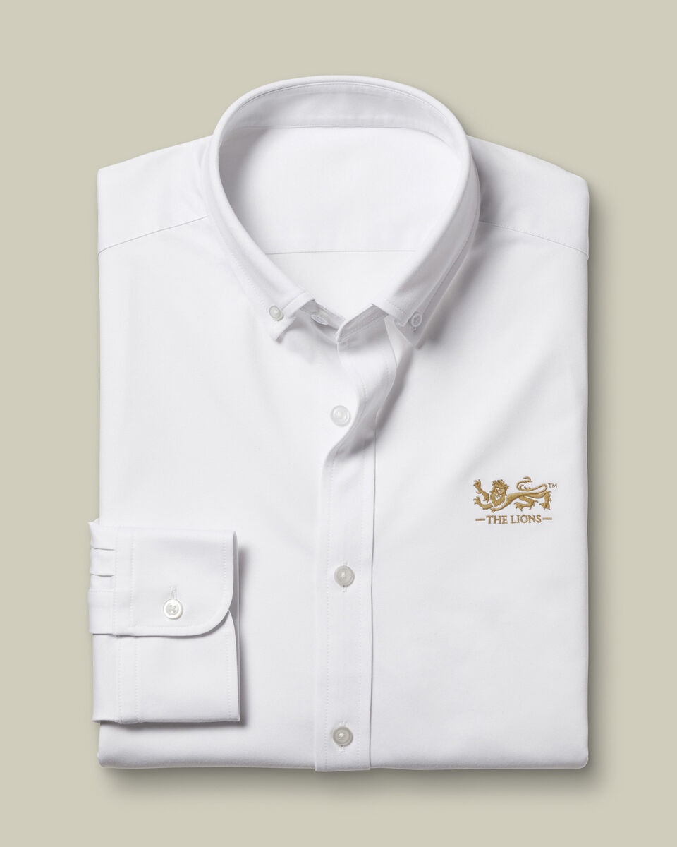The Lions Performance Stretch Jersey Shirt - White