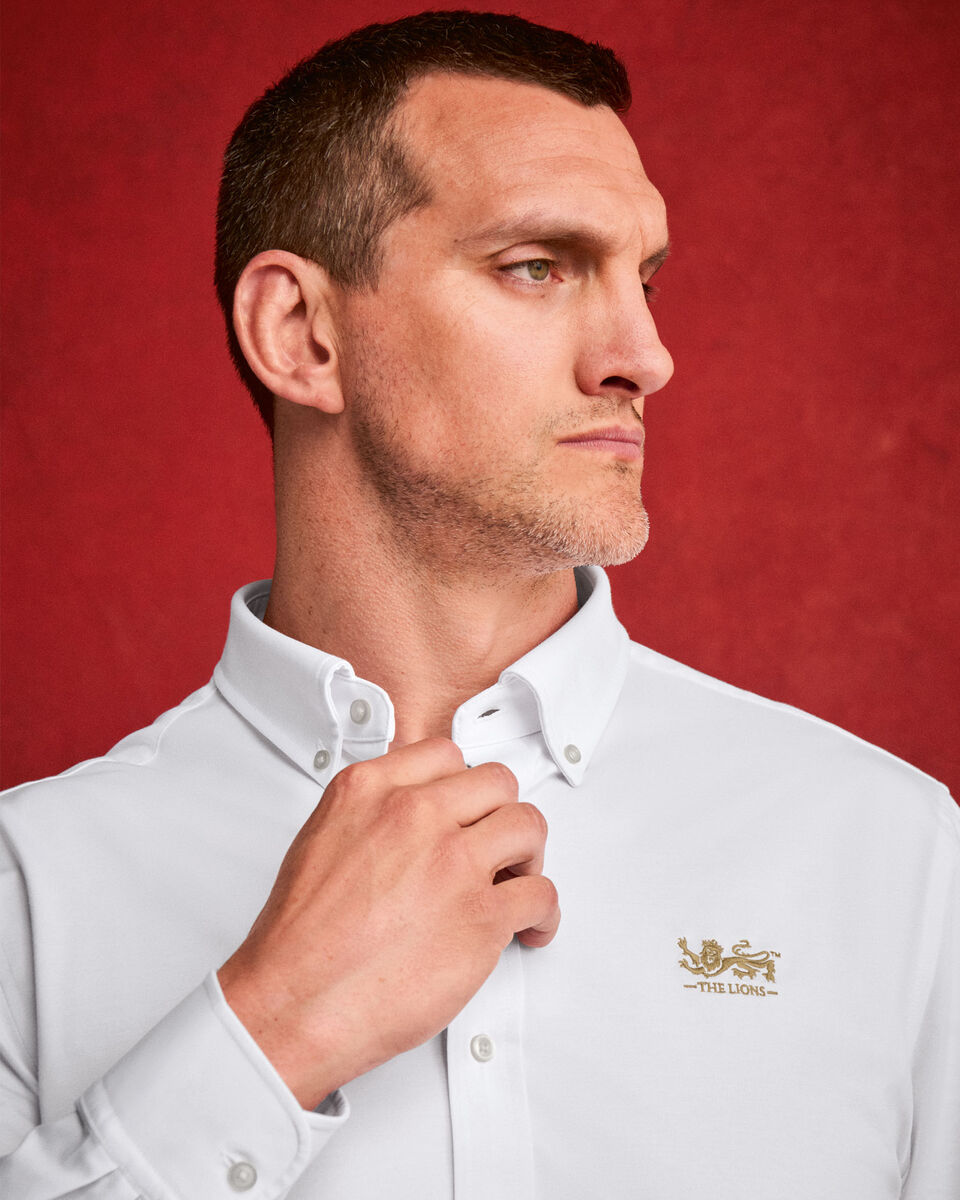 The Lions Performance Stretch Jersey Shirt - White Main image