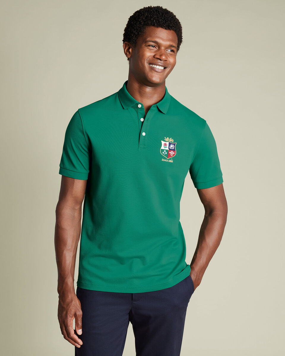 The Lions Pique Polo - Green