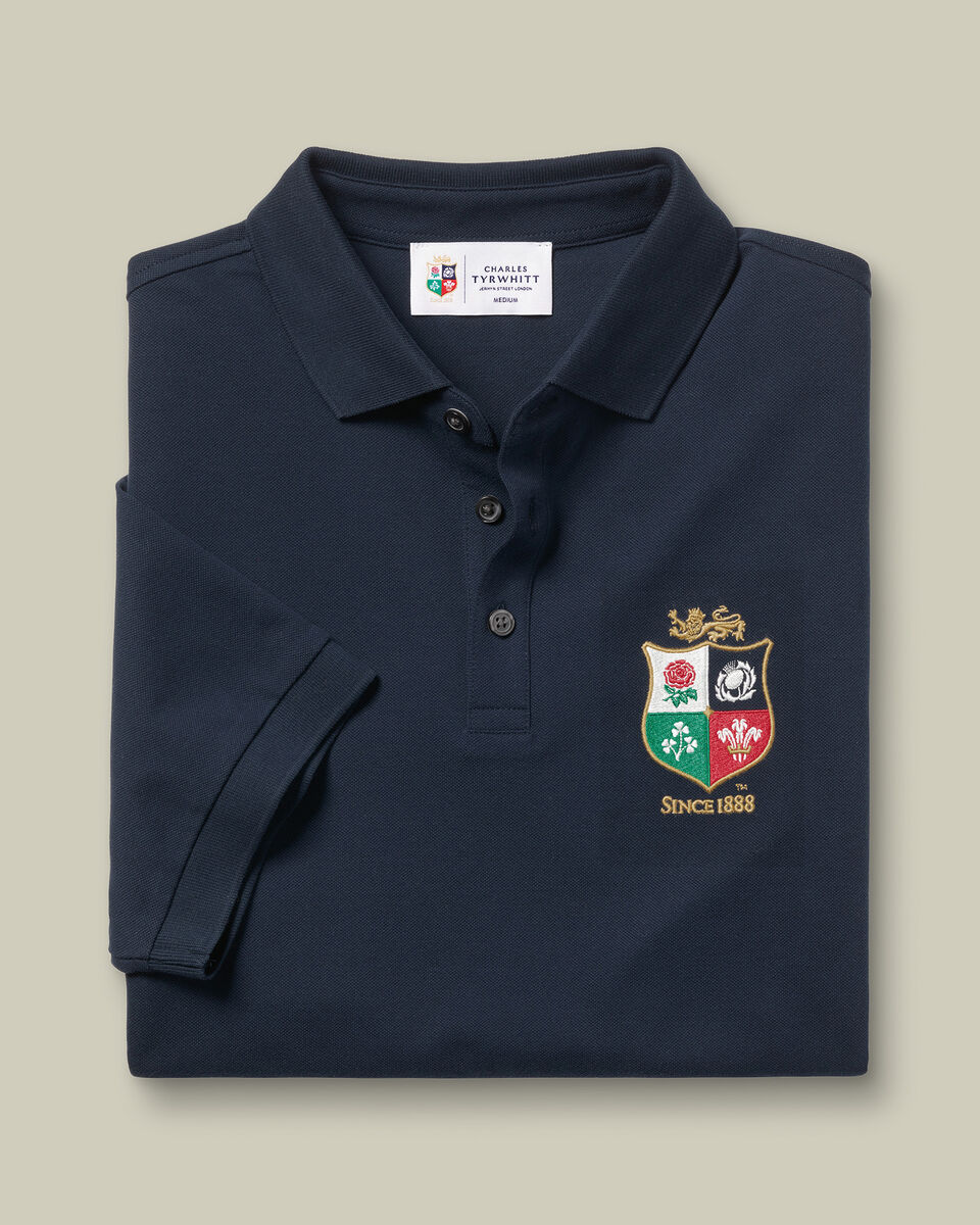 The Lions Pique Polo - Navy