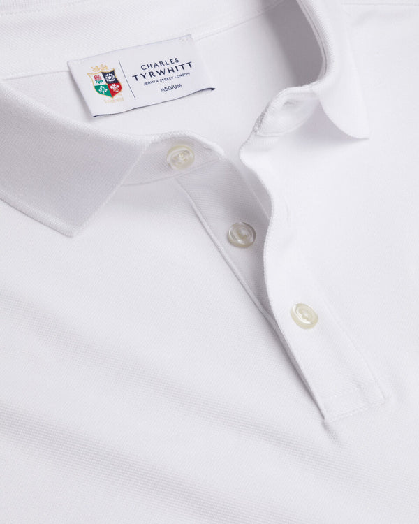 The Lions Pique Polo - White