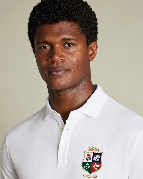 The Lions Pique Polo - White