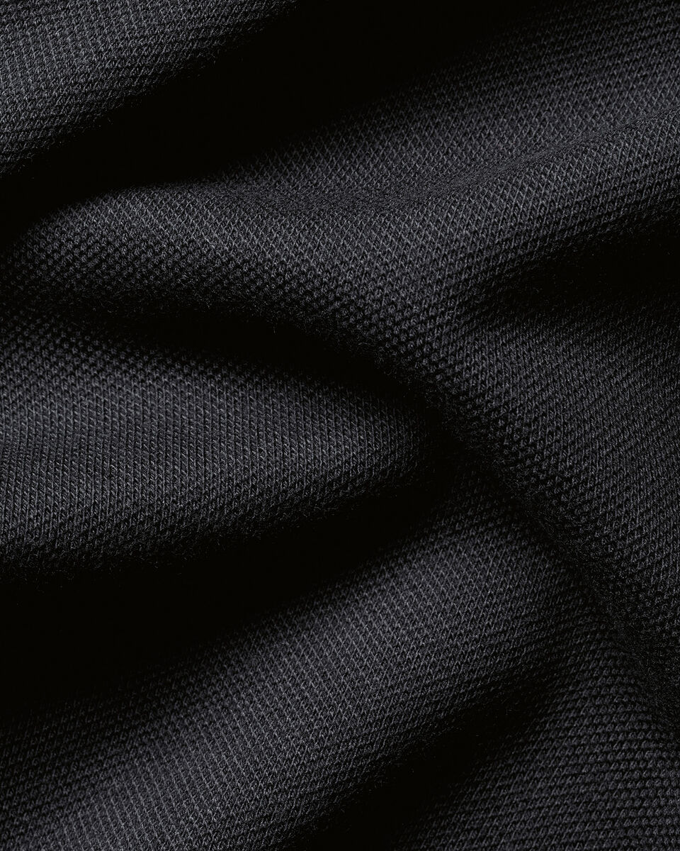 Pique Polo - Black