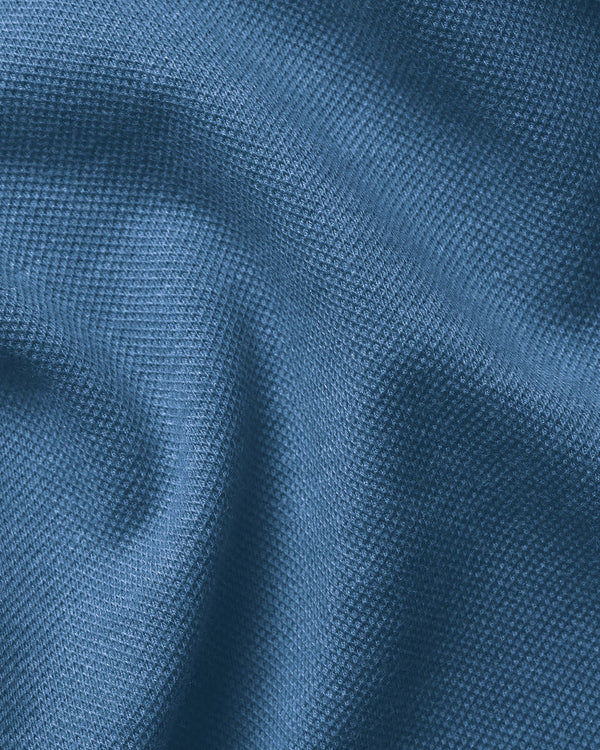Pique Polo - Indigo Marl