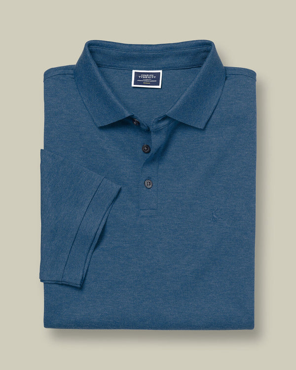 Pique Polo - Indigo Marl