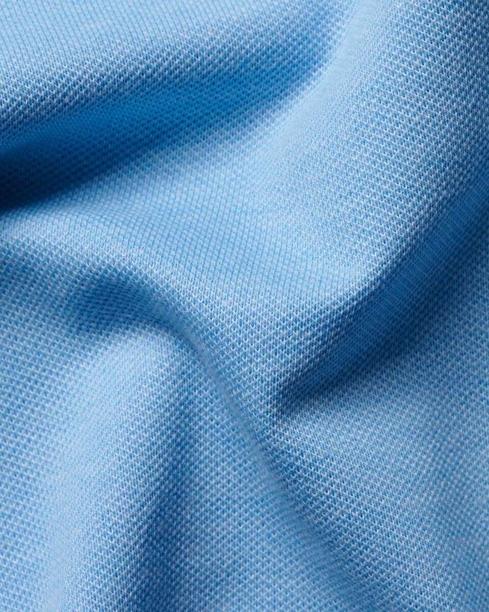 Pique Polo - Light Blue