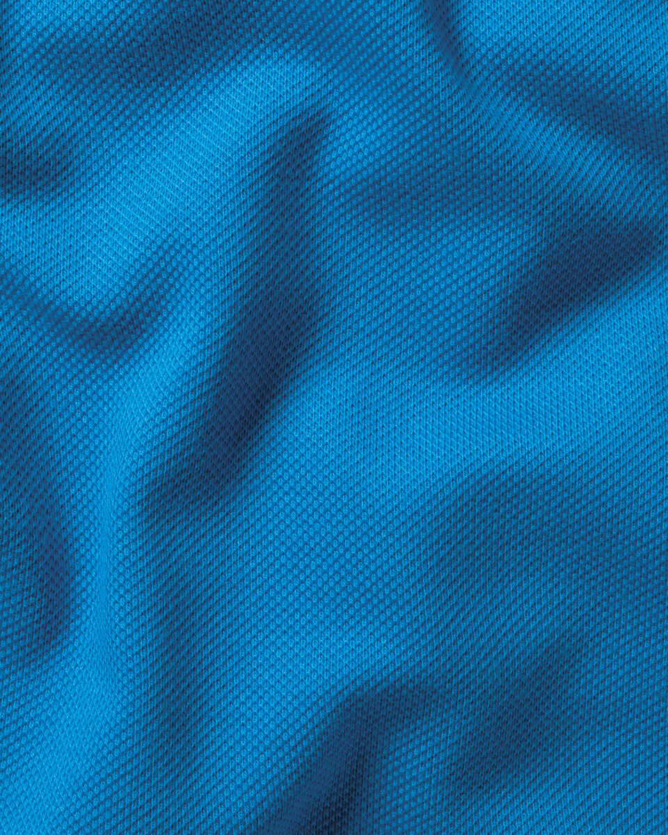 Pique Polo - Bright Blue