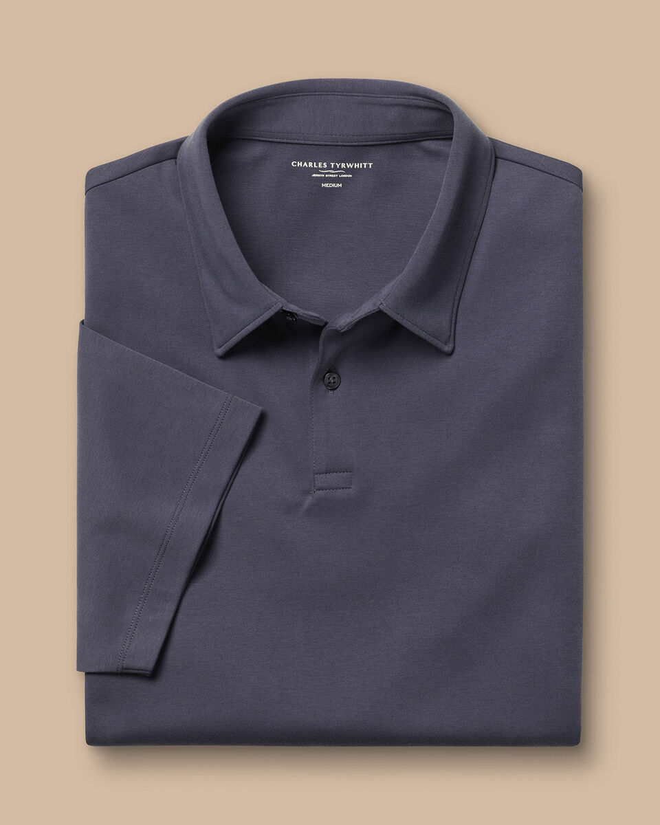 Smart Cotton Polo - Dark Mauve