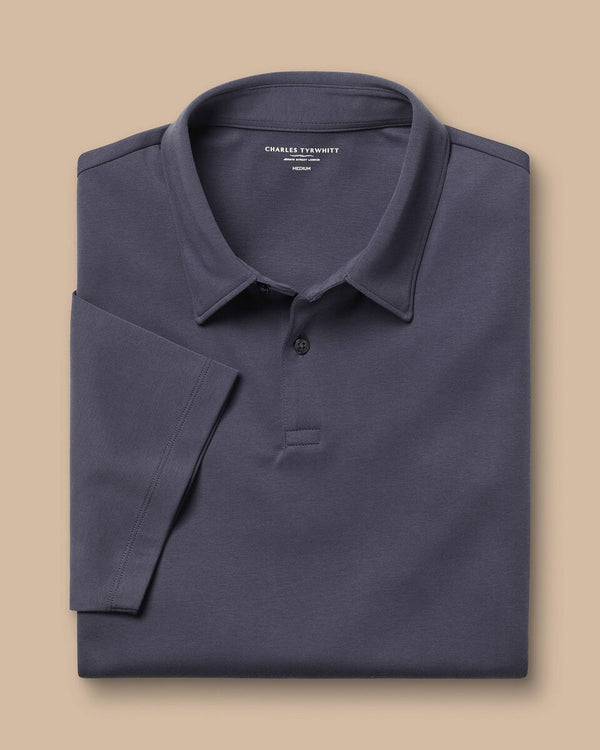 Smart Cotton Polo - Dark Mauve