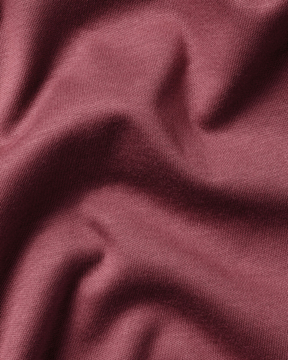 Smart Cotton Polo - Dark Pink