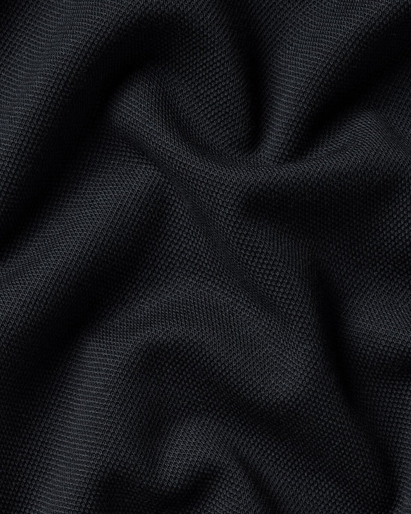 Smart Pique Polo - Black