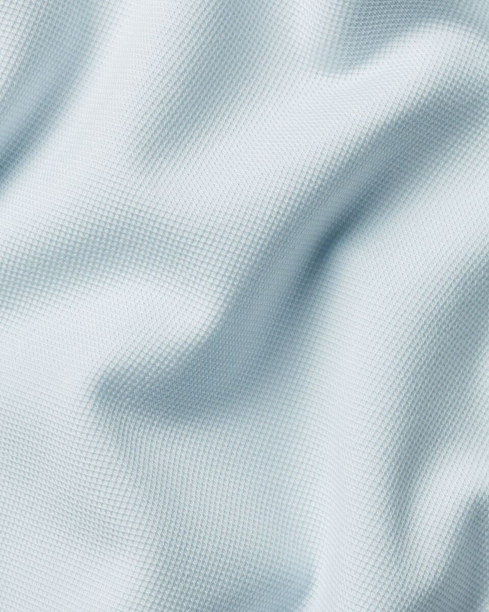 Smart Pique Polo - Ice Blue