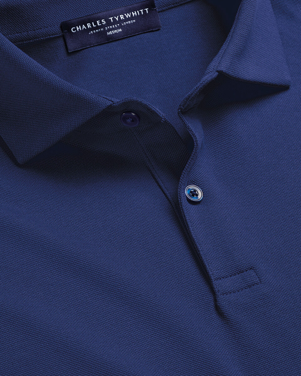 Smart Pique Polo - Royal Blue Secondary image