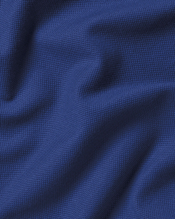 Smart Pique Polo - Royal Blue