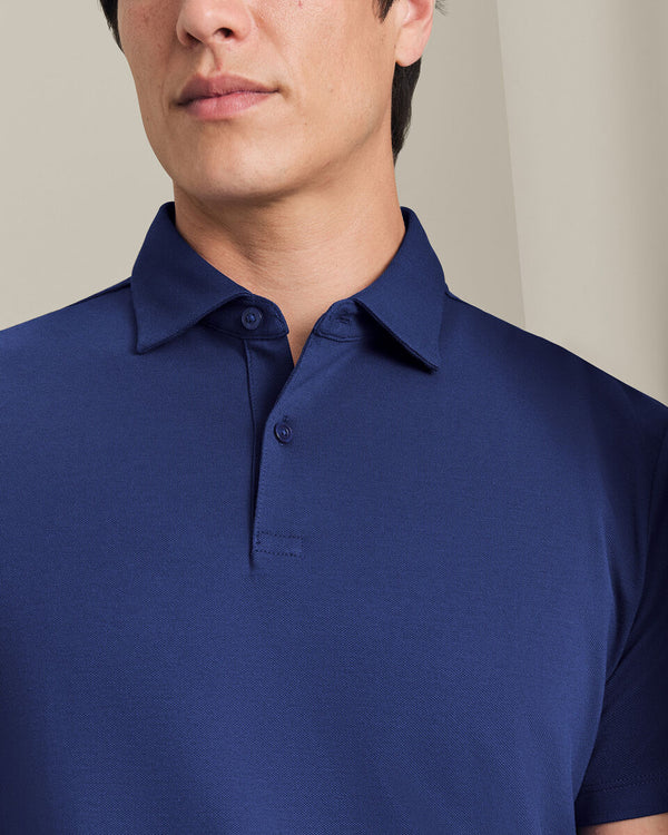 Smart Pique Polo - Royal Blue