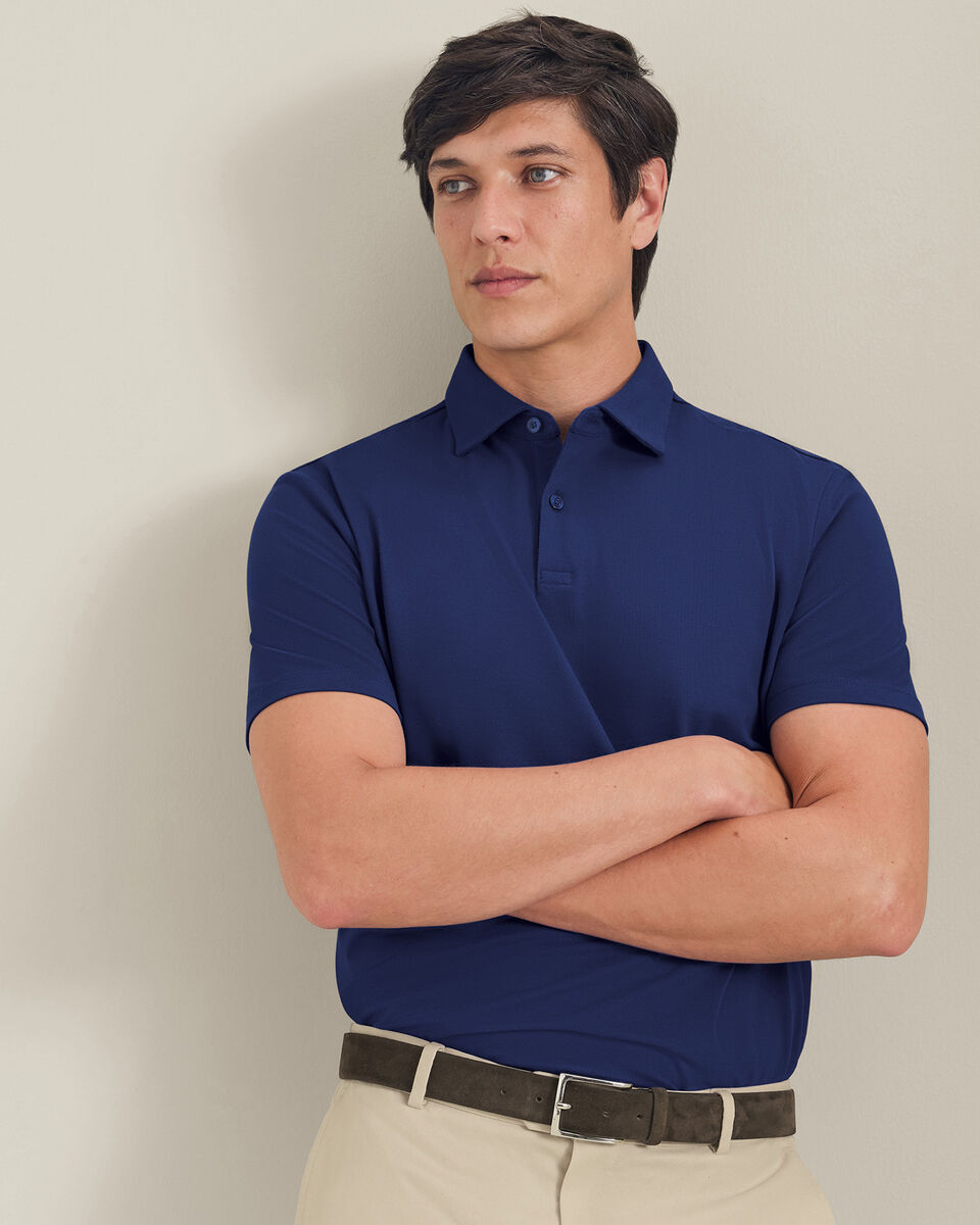 Smart Pique Polo - Royal Blue Main image
