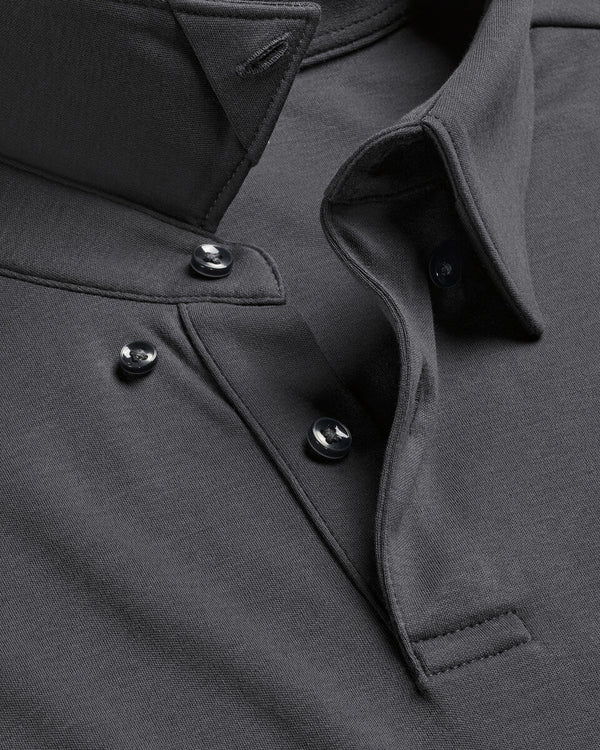 Smart Cotton Polo - Graphite Gray