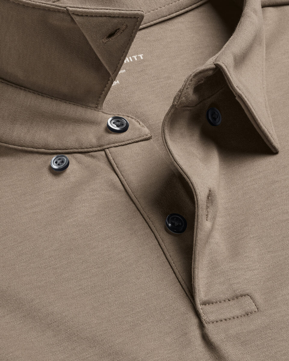 Jersey Polo - Mocha
