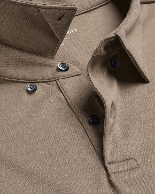 Jersey Polo - Mocha