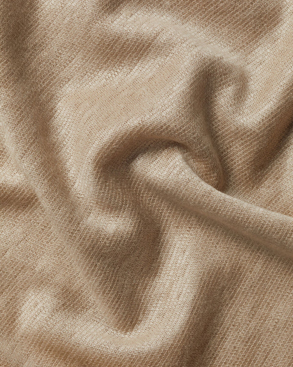 Pure Linen Polo - Oatmeal