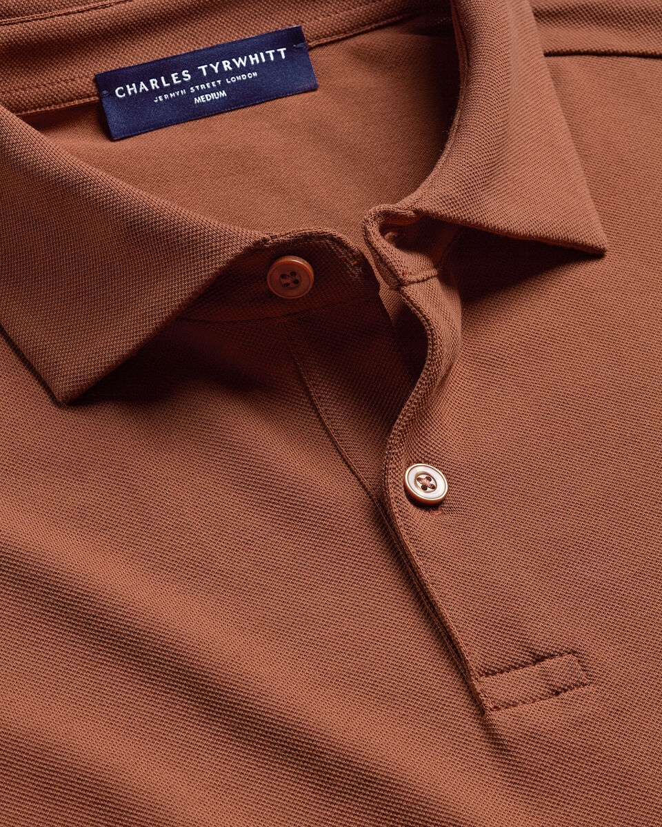 Smart Pique Polo – Orange