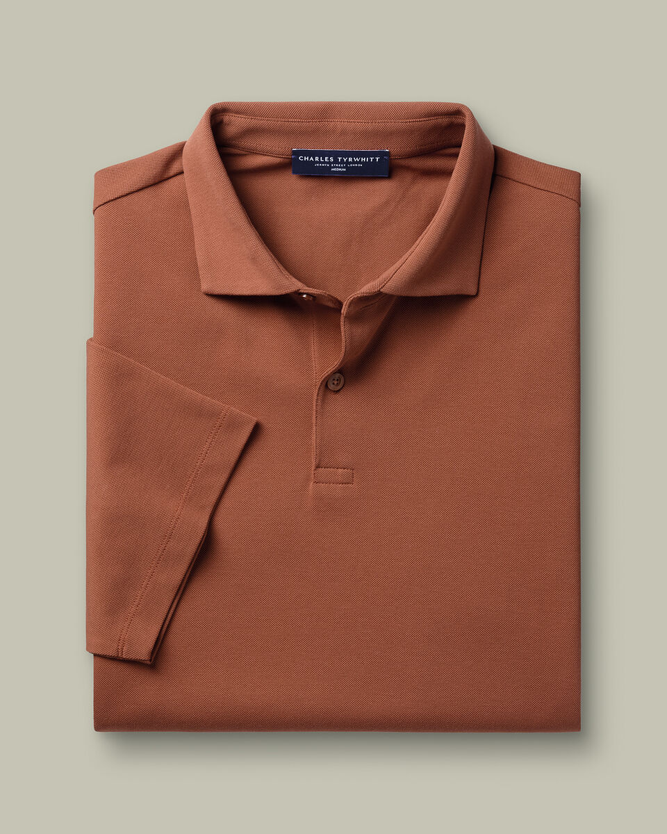 Smart Pique Polo – Orange