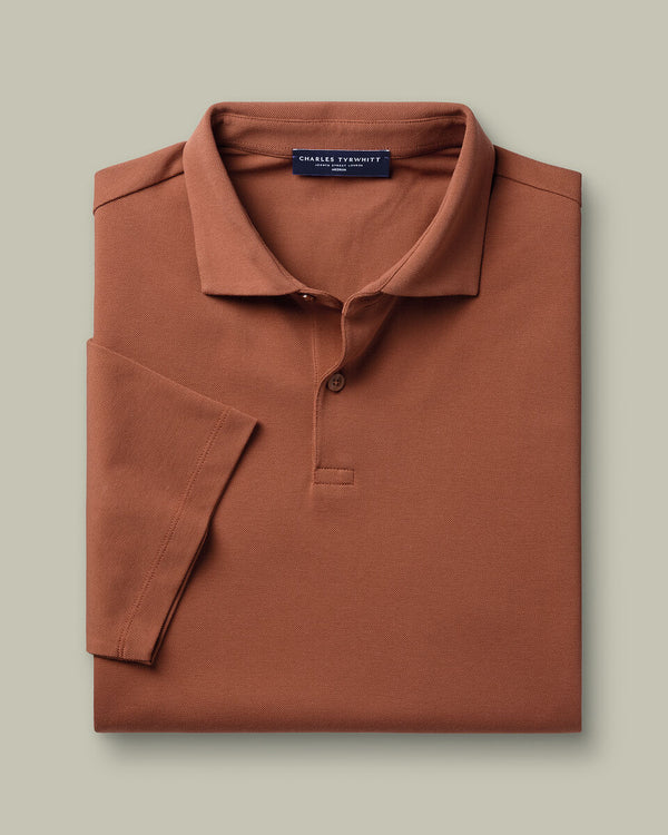 Smart Pique Polo – Orange