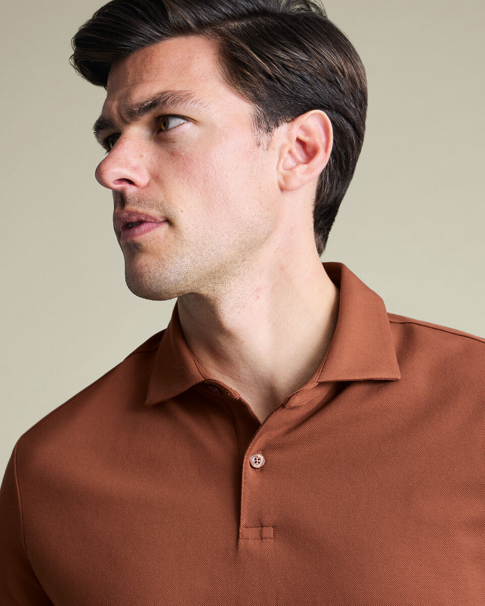Smart Pique Polo – Orange