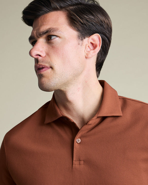 Smart Pique Polo – Orange