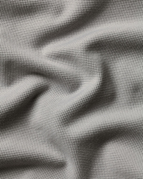Smart Pique Polo – Light Gray