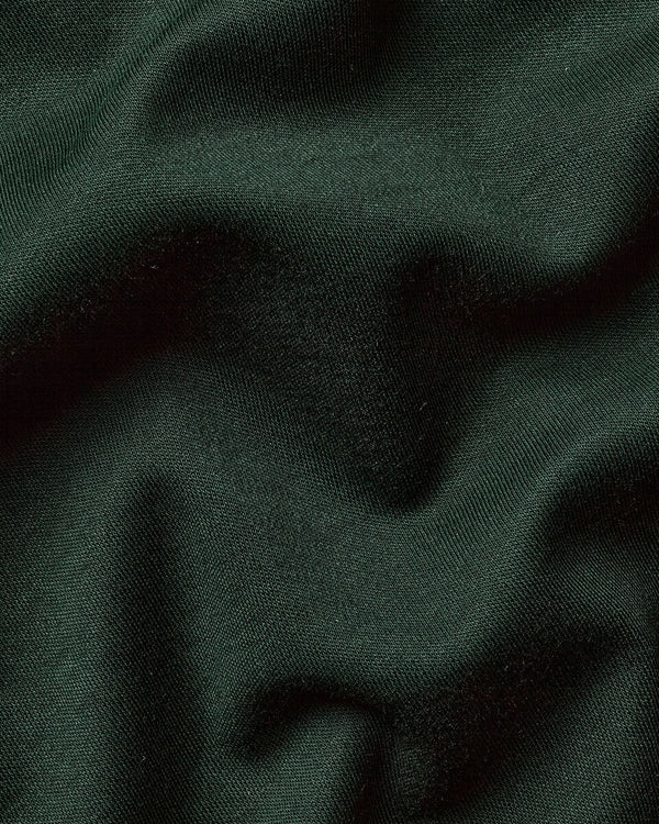 Smart Cotton Polo – Forest Green