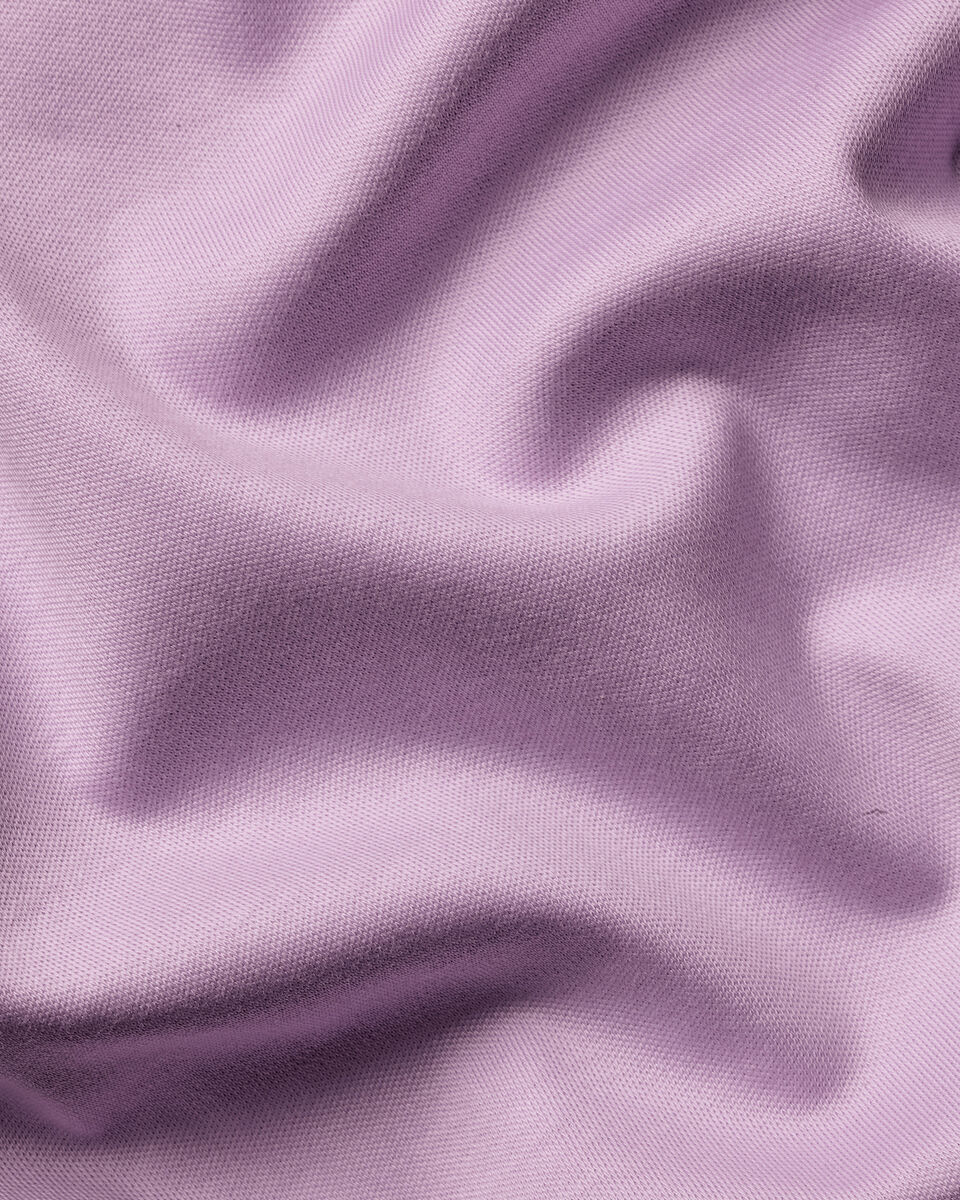 Smart Cotton Polo – Lilac