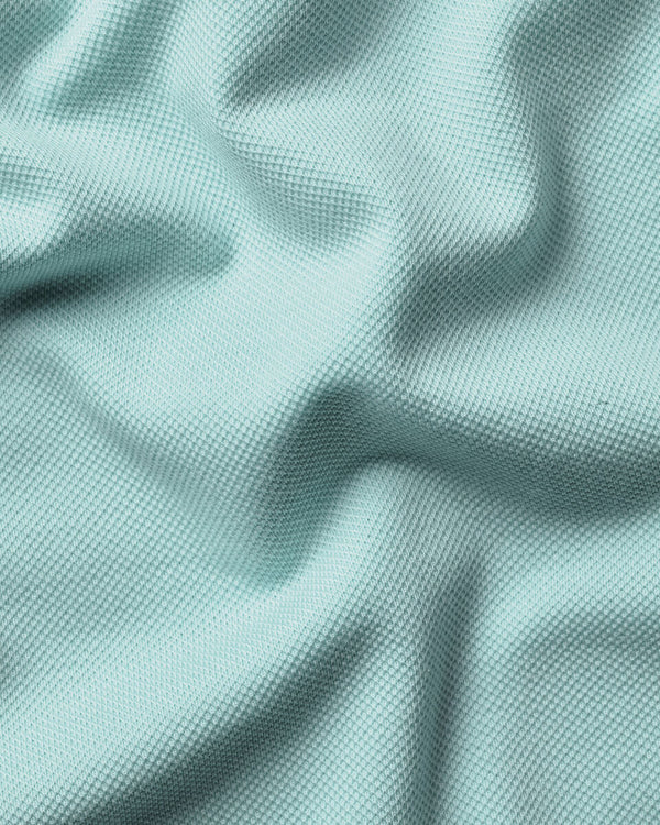 Pique Polo – Aqua