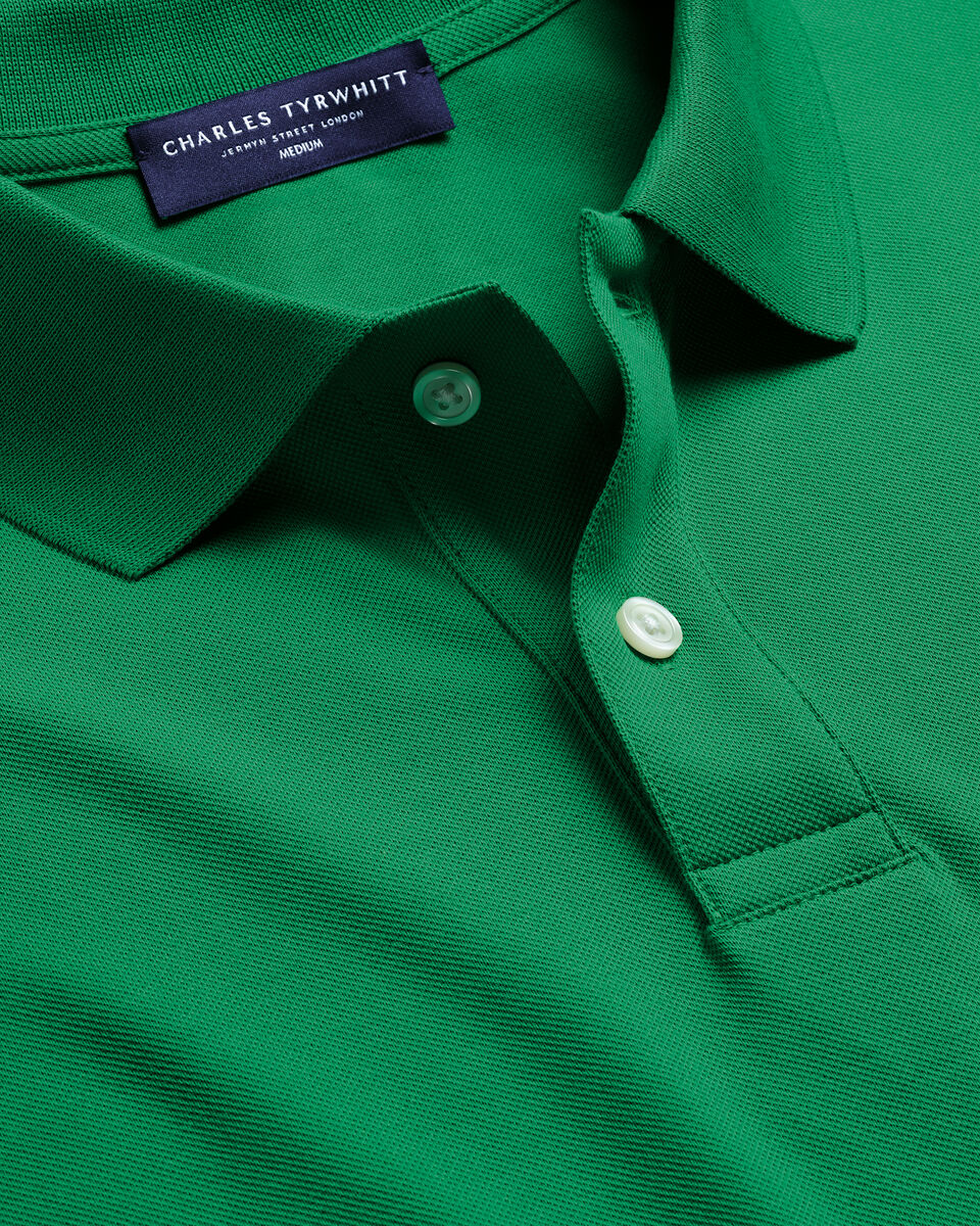 Pique Polo – Green