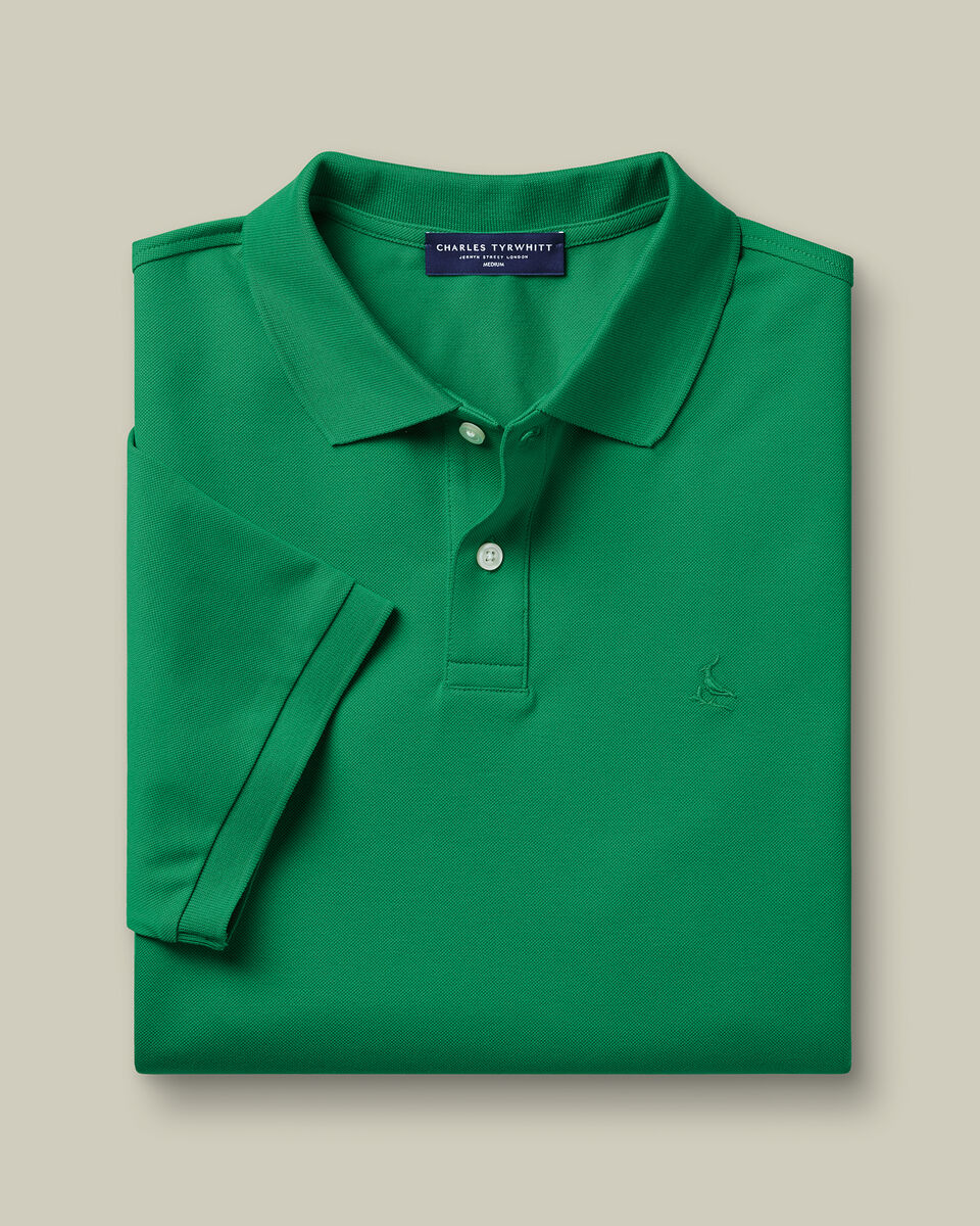 Pique Polo – Green