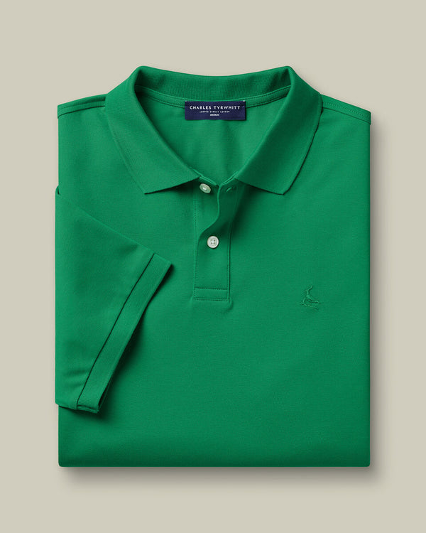 Pique Polo – Green