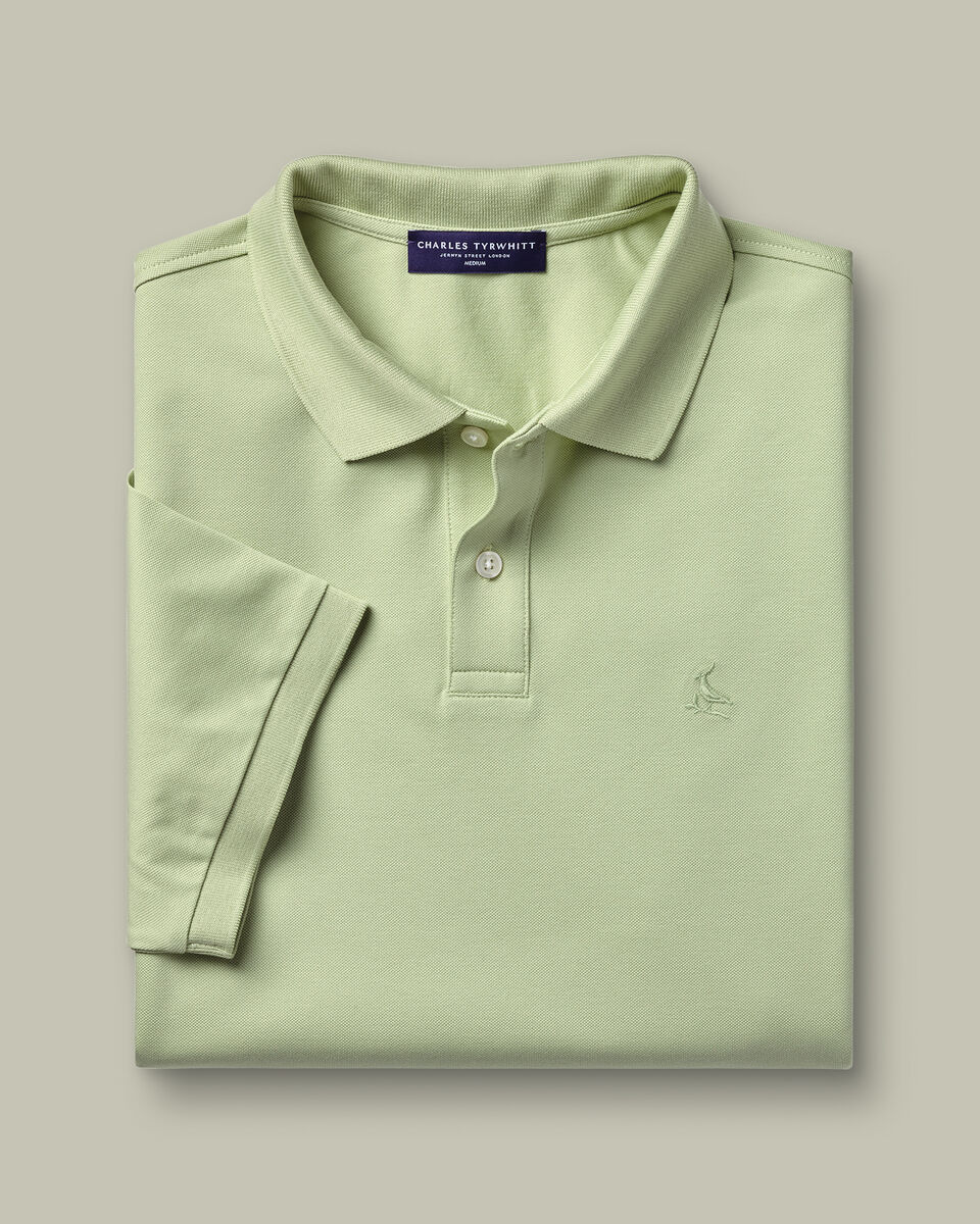 Pique Polo – Light Green