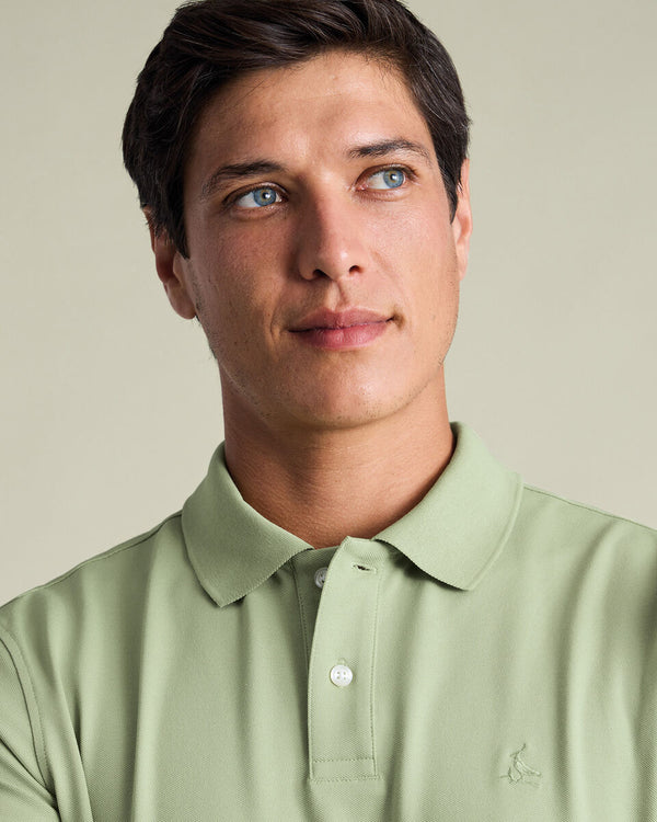 Pique Polo – Light Green