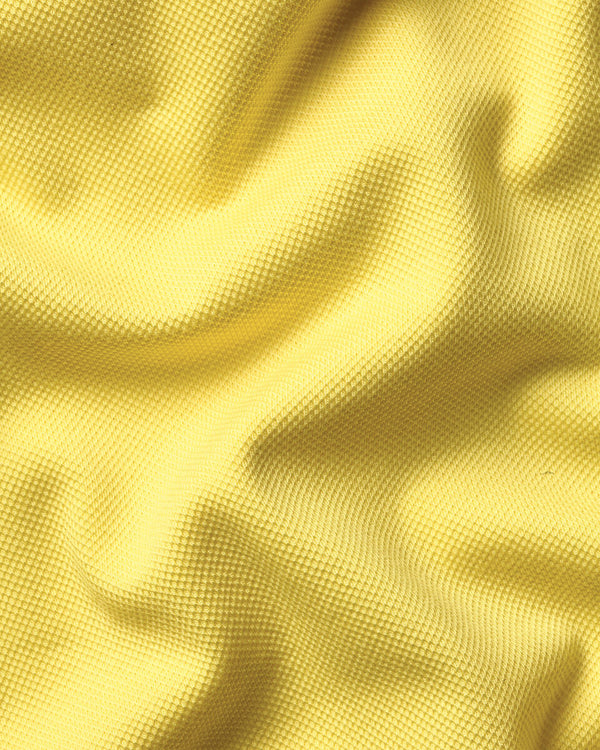 Pique Polo – Lemon