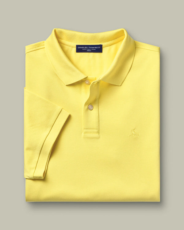 Pique Polo – Lemon