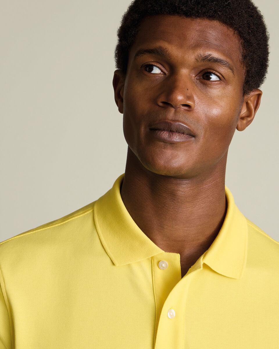 Pique Polo – Lemon