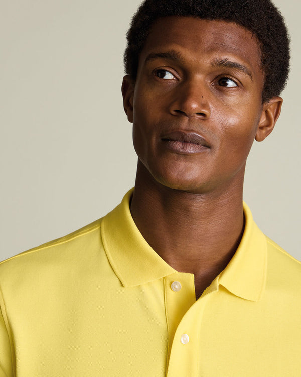 Pique Polo – Lemon
