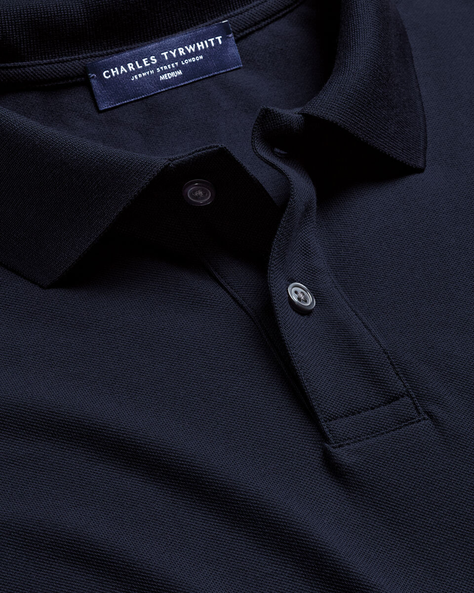 Pique Polo - Navy