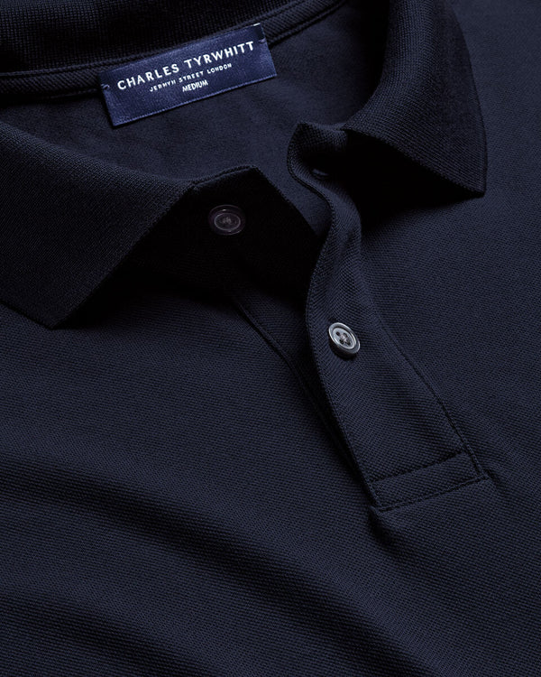 Pique Polo - Navy