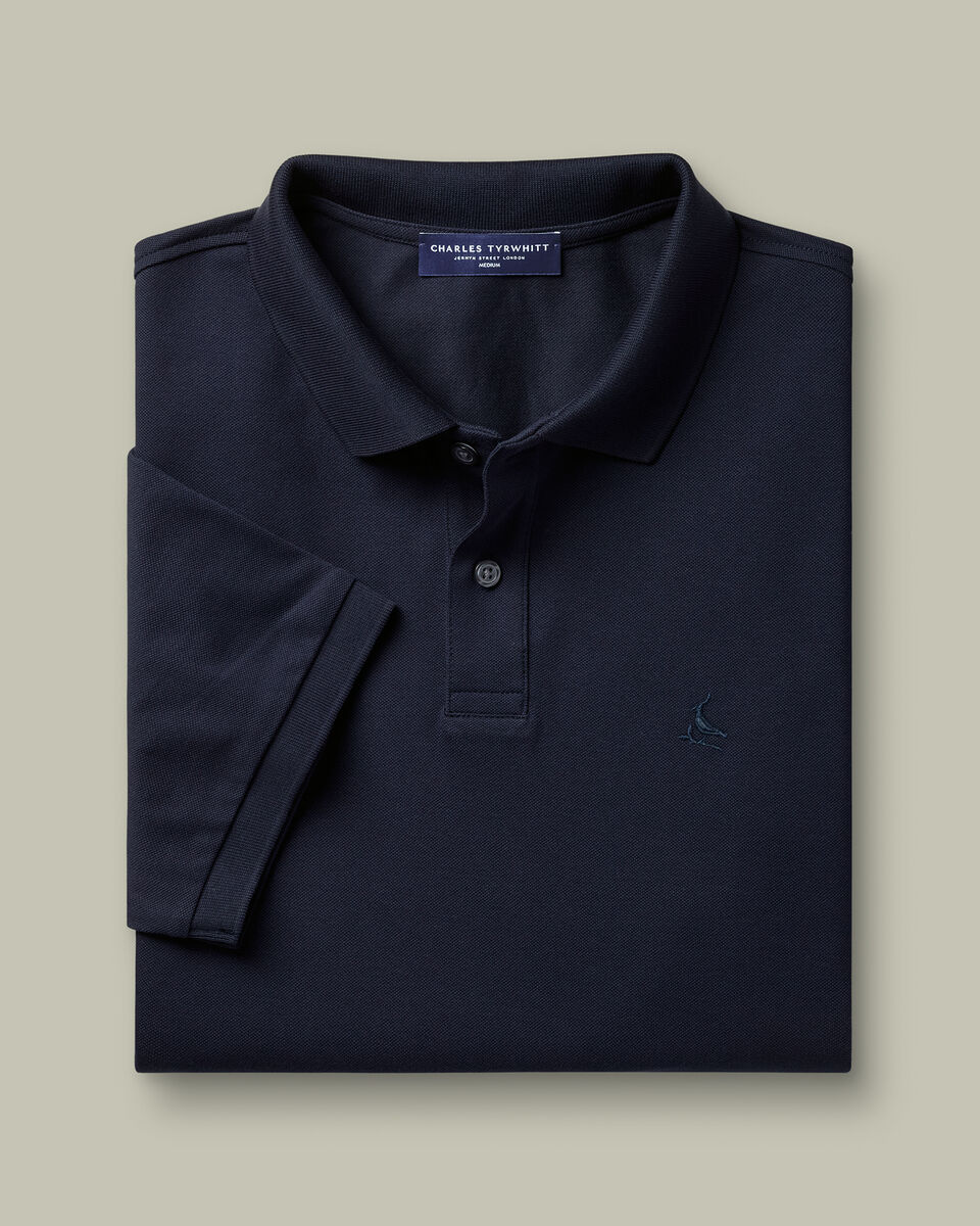 Pique Polo - Navy