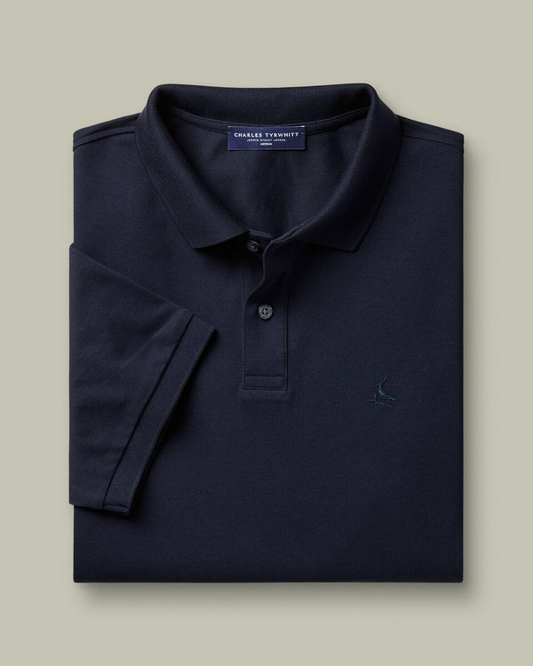 Pique Polo - Navy
