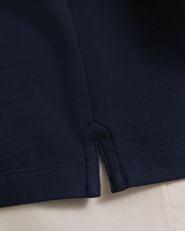 Pique Polo - Navy
