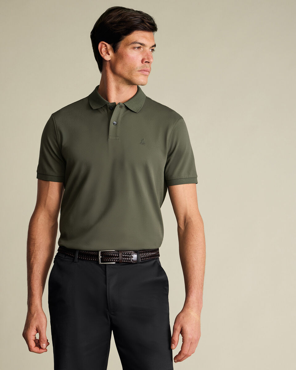 Pique Polo - Olive Green Secondary image